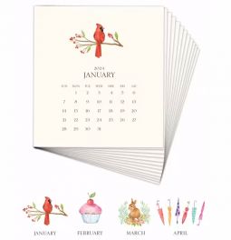 Hand Sparkled Calendar Refill