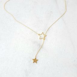 Interlocking Stars Necklace