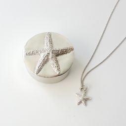 Starfish Necklace with Wish Box