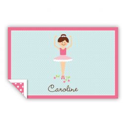 Ballerina Laminated Placemat by Boatman Geller