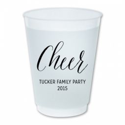 Cheer Reusable Frost Flex Cups