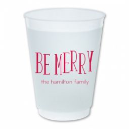 Be Merry Reusable Frost Flex Cups