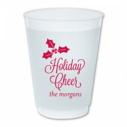 Holiday Cheer Reusable Frost Flex Cups