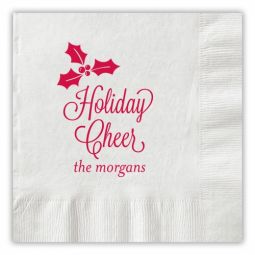 Holiday Cheer Cocktail Napkins