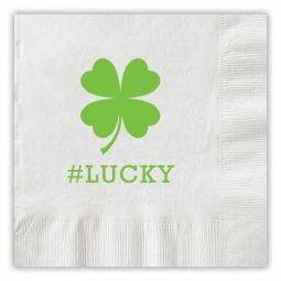 Shamrock Cocktail Napkins