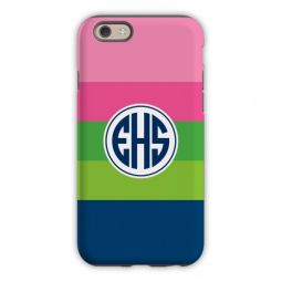 Bold Stripe Pink Cell Phone Case