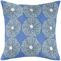 Blue Urchins Indoor/Outdoor Pillow