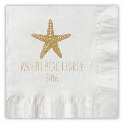 Starfish Cocktail Napkins