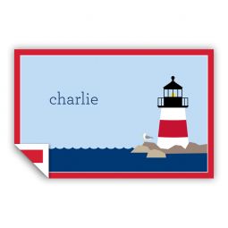 Lighthouse Laminated Placemat by Boatman Geller