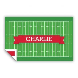 Football Field Laminated Placemat by Boatman Geller