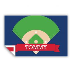 Baseball Field Laminated Placemat by Boatman Geller