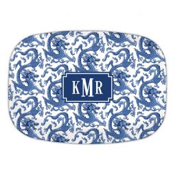 Imperial Blue Melamine Platter