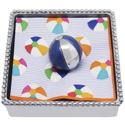 Mariposa Beach Ball Cocktail Napkin Box