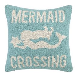 Mermaid Crossing Pillow