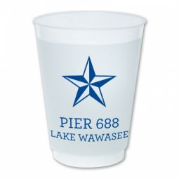 Nautical Star Reusable Frost Flex Cups