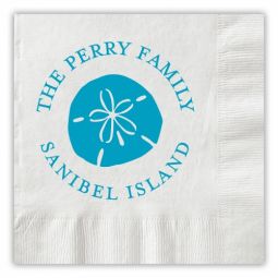 Sand Dollar Cocktail Napkins