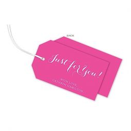 Bubblegum Pink Hanging Gift Tag