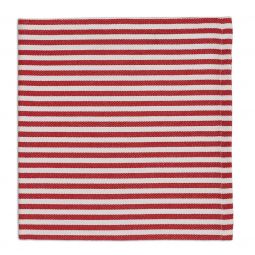 Red Stripe Napkins Set of 4