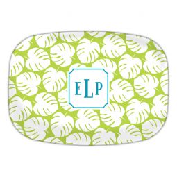 Palm Lime Melamine Platter