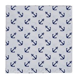 Set 4 Anchor Blue Napkins