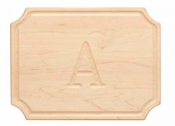 Scallop Edge Maple Rectangular Cutting Board - Assorted Sizes