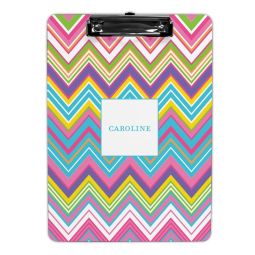 Bright Zig Zag Clipboard