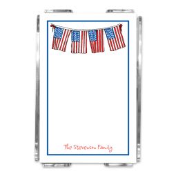 Flags Note Sheets in Acrylic Holder