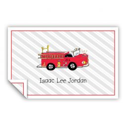 Firetruck Laminated Placemat