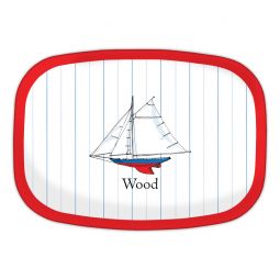 Sailboat Melamine Platter