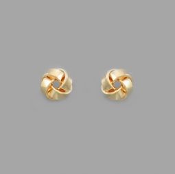 Mini Knot Stud Earrings