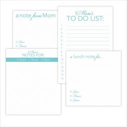 Mom's Lists - 4 Pad Set