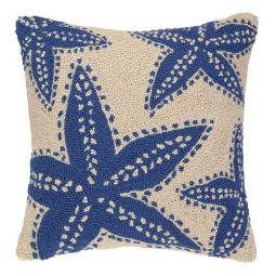 Starfish Hooked Pillow