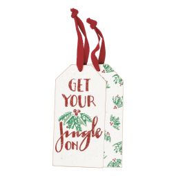 Get Your Jingle On Bottle Tag