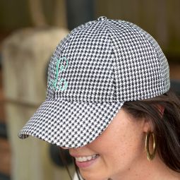 Houndstooth Baseball Cap