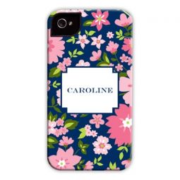 Caroline Floral Pink Cell Phone Case