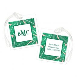 Banana Leaf Luggage/ID Tags Set 2