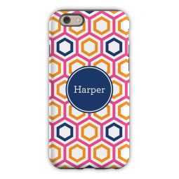 Maggie Raspberry & Tangerine Cell Phone Case