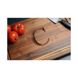 Rectangular Walnut Carved Cutting Board - Assorted Sizes