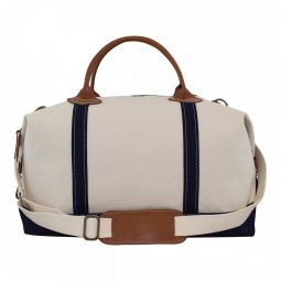 Canvas Weekender - Navy Straps