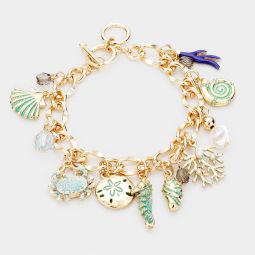 Sea Life Charm Bracelet