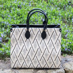 Catherine Lattice Tote