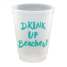 Drink Up Beaches Frost Flex Cups