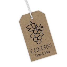 Grapes Kraft Hanging Gift Tags