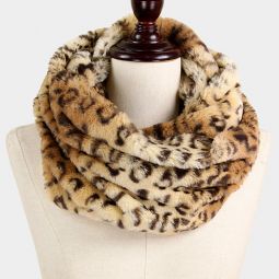 Leopard Infinity Scarf