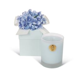 Lux Hydrangea Candle in Decorative Box