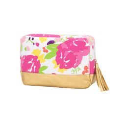 Floral Cabana Cosmetic Bag