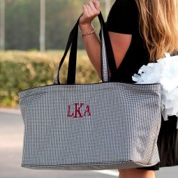 Houndstooth Ultimate Tote