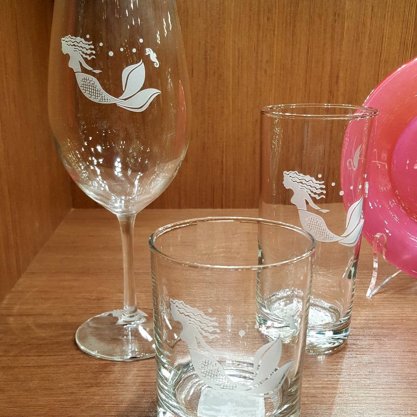 Mermaid Glassware