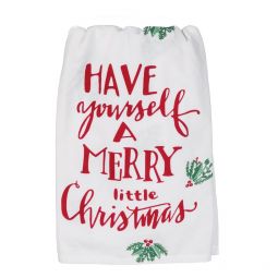 Have Yourself a Merry Little Christmas Kitchen Towel