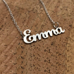 Sterling Silver Name Necklace